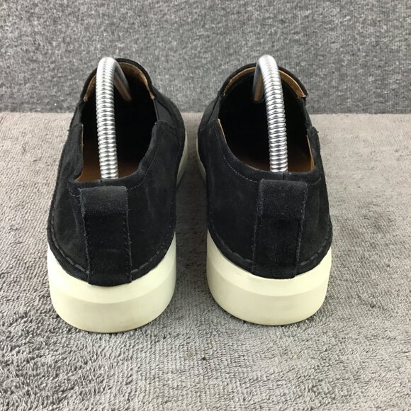 Frye BREA Chelsea Suede Shoes Slip On Sneakers Womens Size 10M Black - Picture 5 of 10